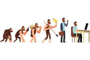 Die Evolution des Büro-Menschen